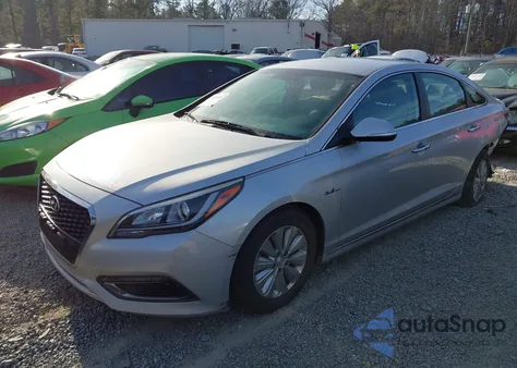 2016 Hyundai Sonata Hybrid Se из США, поврежденный, VIN KMHE24L11GA039157